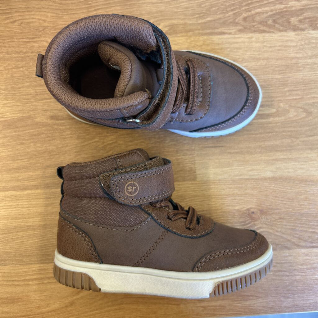 Stride Rite Brown High Top Sneakers - 6