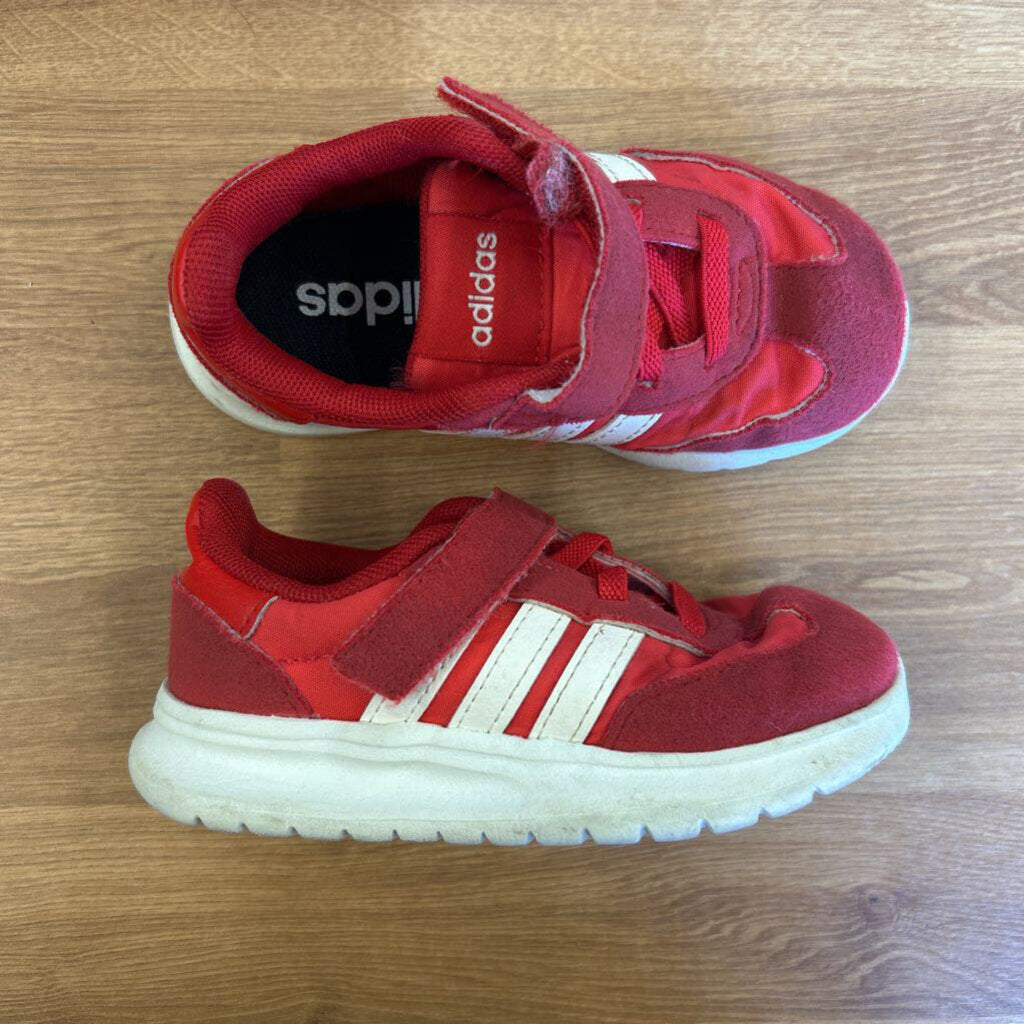 Adidas Red Sneakers - 7.5