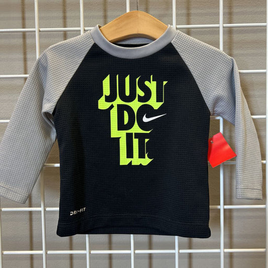 Nike Dri Fit Waffle LS Tee - 12m