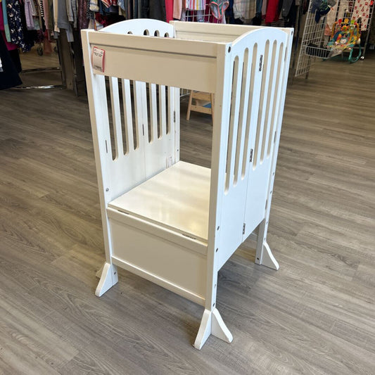 Guidecraft Toddler Tower - White