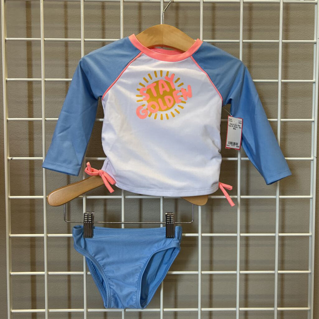 Cat & Jack Sun Two Pc Swim - 18m
