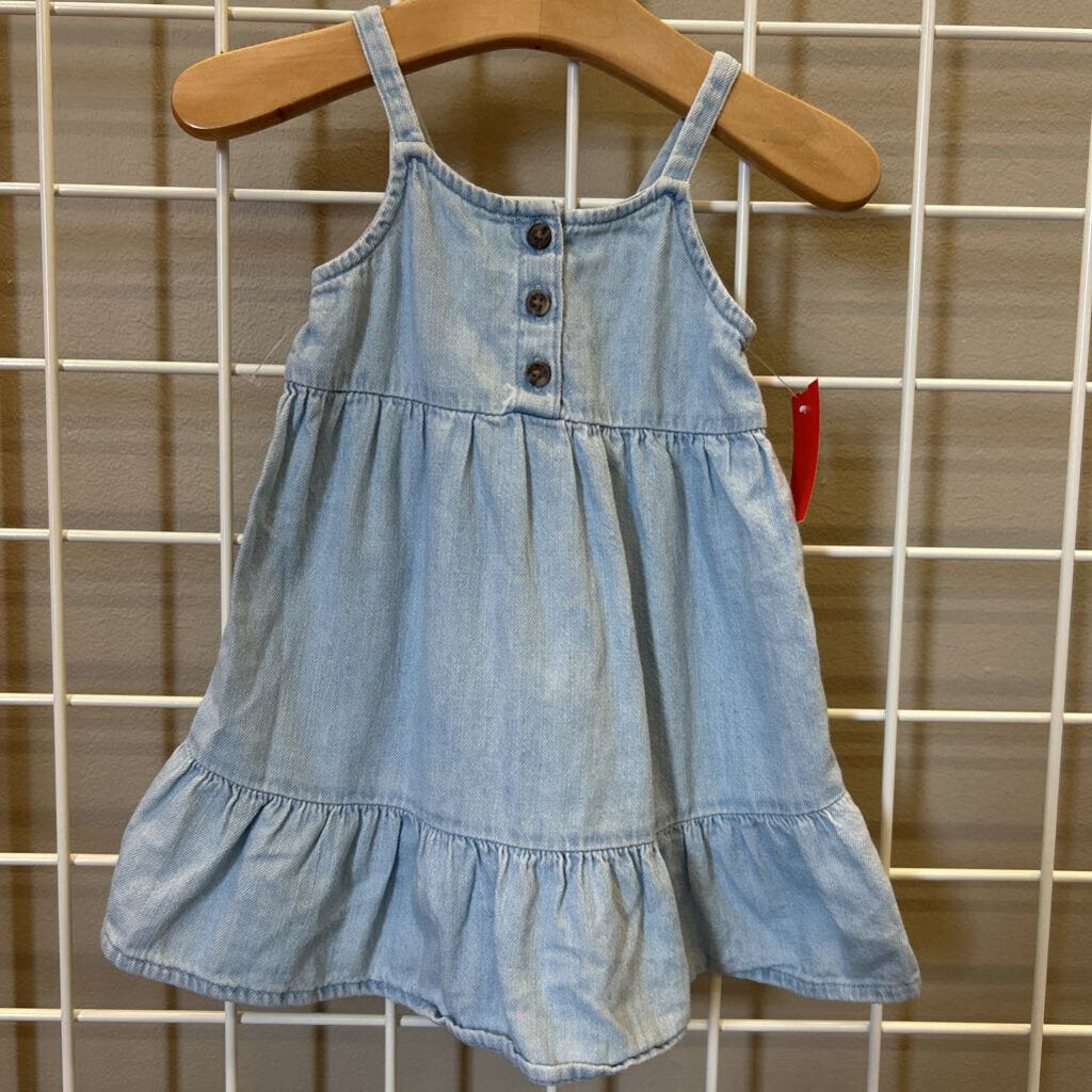 Old Navy Tank Chambray Dress - 12/18m