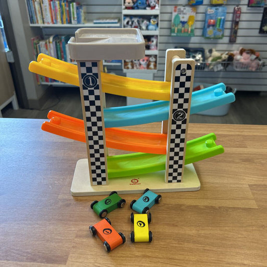 Top Bright Wood Car Ramp