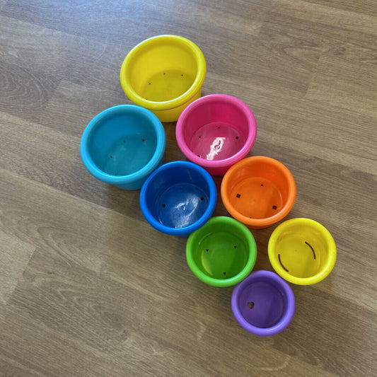 Rainbow Stacking Cups