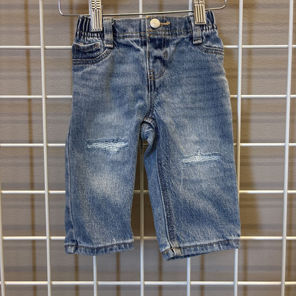 Old Navy Distressed Jeans - 3/6m