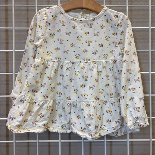 Carter's Floral LS Top - 4T