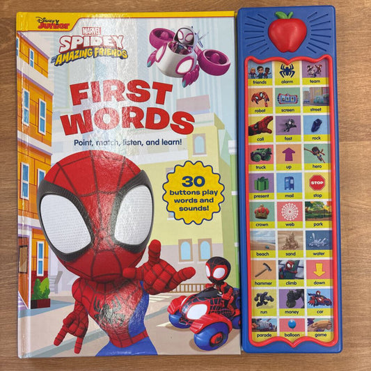 Spidey First Words Book