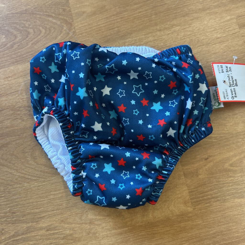 Green Sprouts Star Swim Diaper - 6m