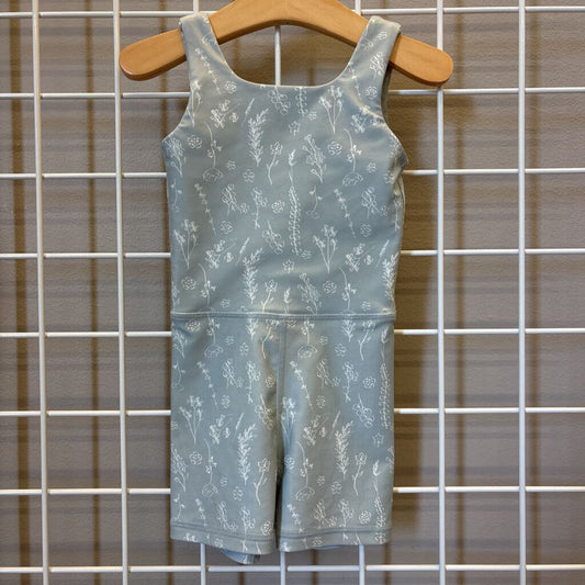 Tullabee Floral Tank Romper - 3/4