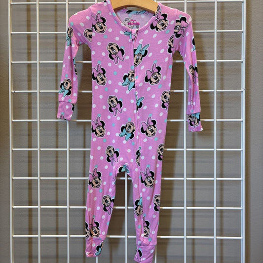 Disney Jr. Minnie Soft Zip Sleeper - 18m