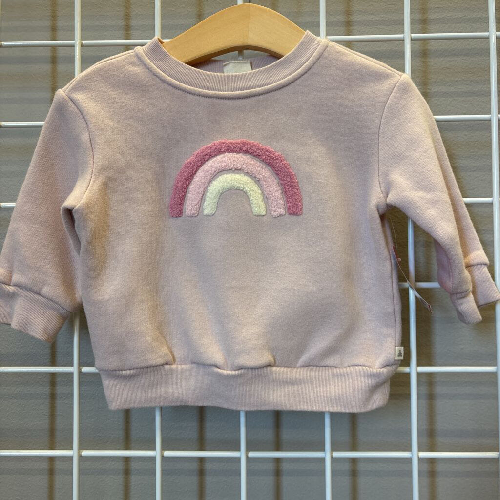 Baby Gap Rainbow Crewneck - 6/12m
