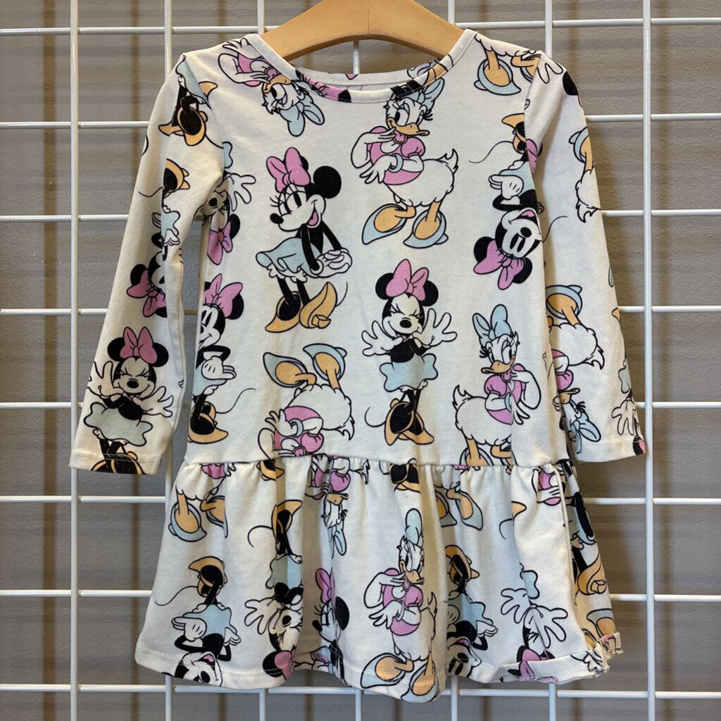 Disney Junior Minnie LS Dress - 3T