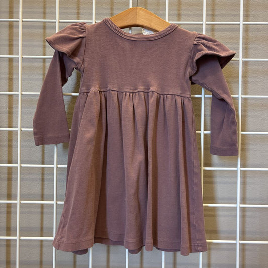 Kate Quinn Ribbed LS Dress - 2T