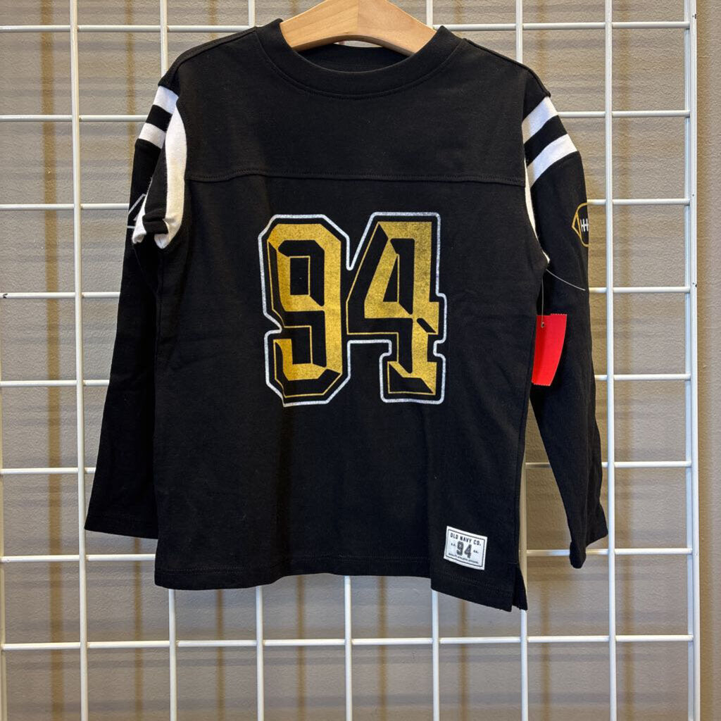 NWT Old Navy Football LS Tee - 5T