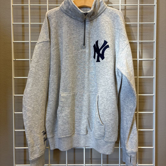 MLB Yankees Quarter Zip Sweatshirt - 11/12