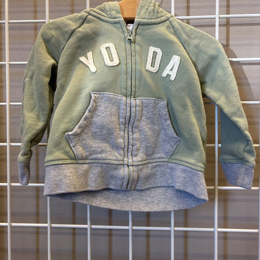 Baby Gap Yoda Zip Hoodie - 18/24m
