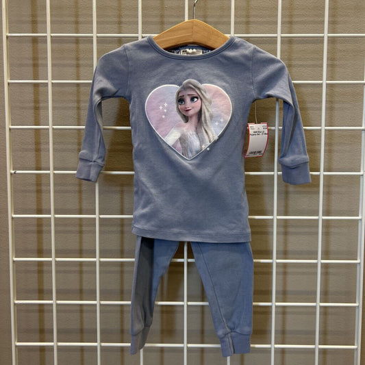 H&M Elsa LS Pajama Set - 2T
