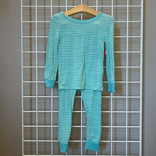 Little Me Stripe Soft Pjs - 4T