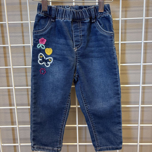 First Impressions Butterfly Jeans - 24m