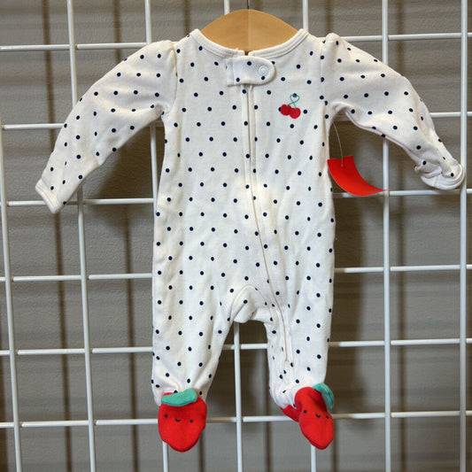 Carter's Dot Zip Sleeper - PM