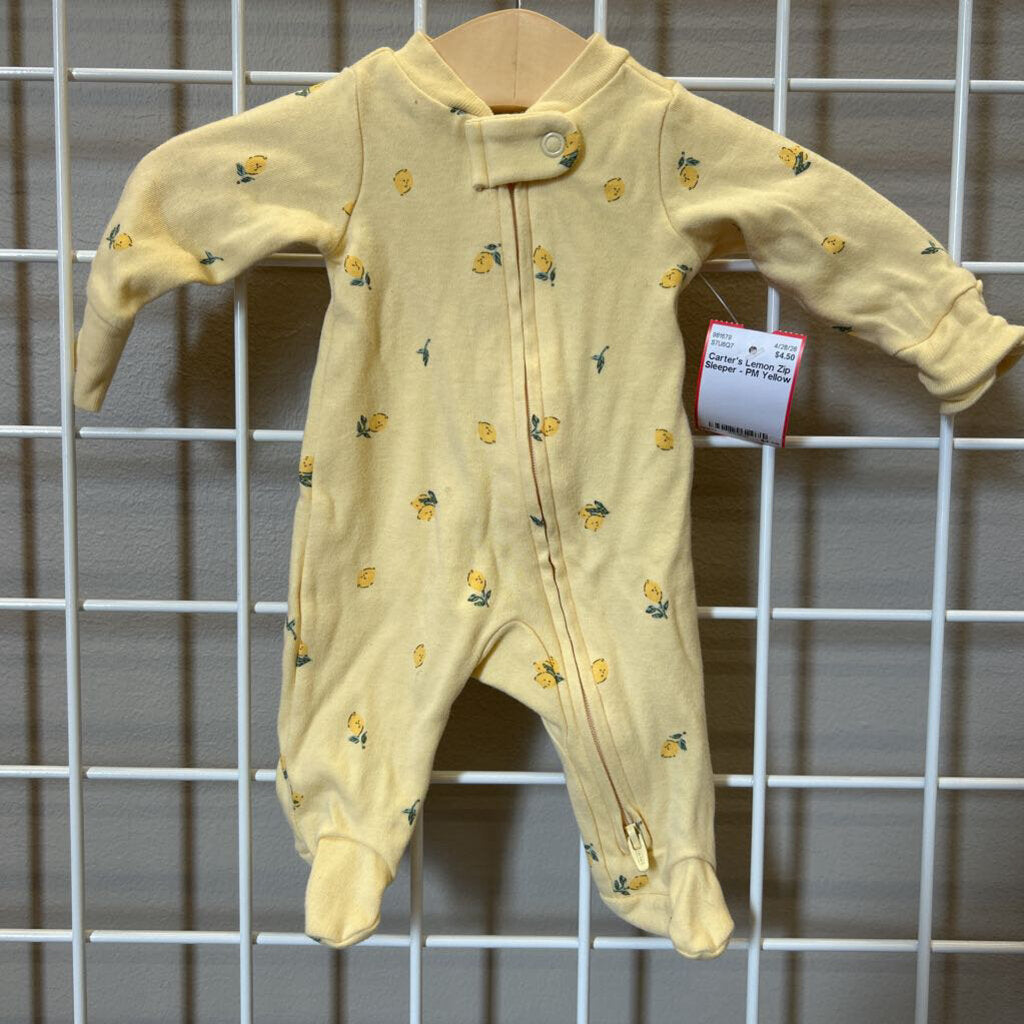 Carter's Lemon Zip Sleeper - PM