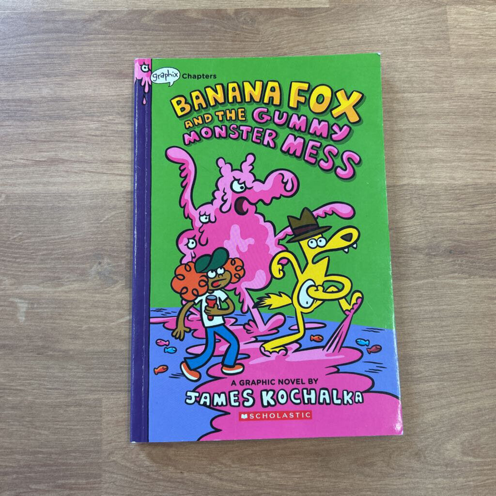 Banana Fox and the Gummy Monster Mess