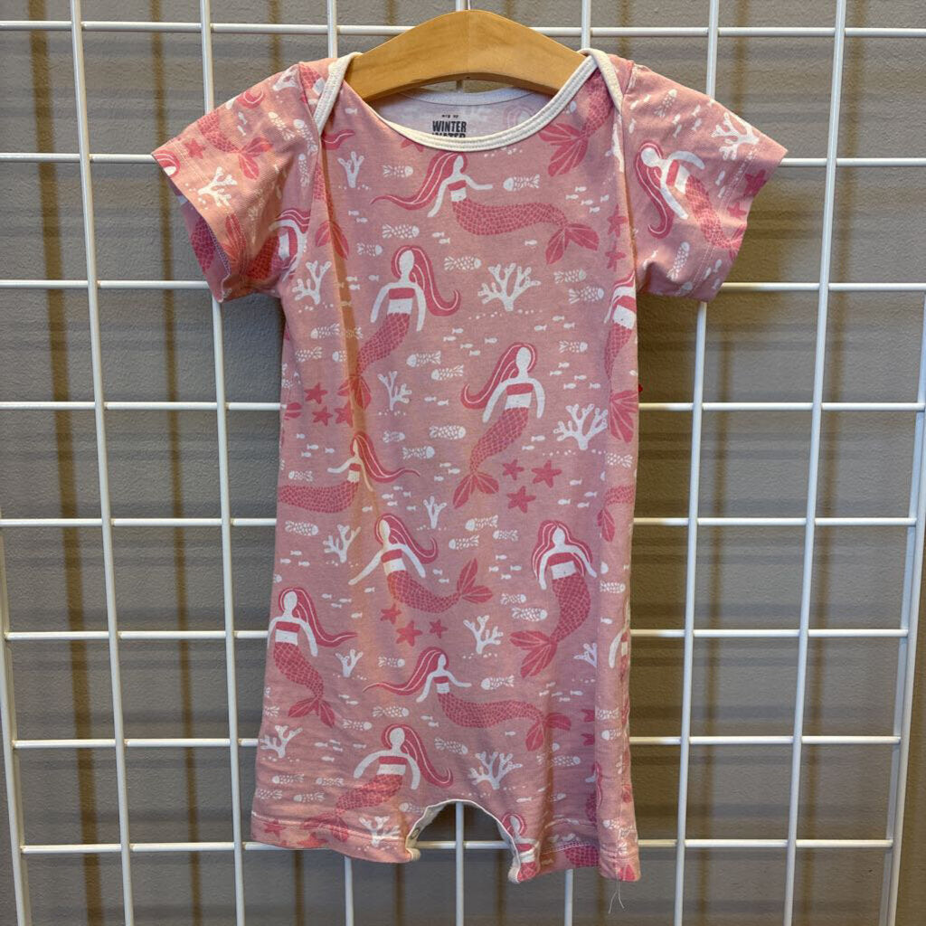 Winder Water Factory Mermaid Short Romper - 18m