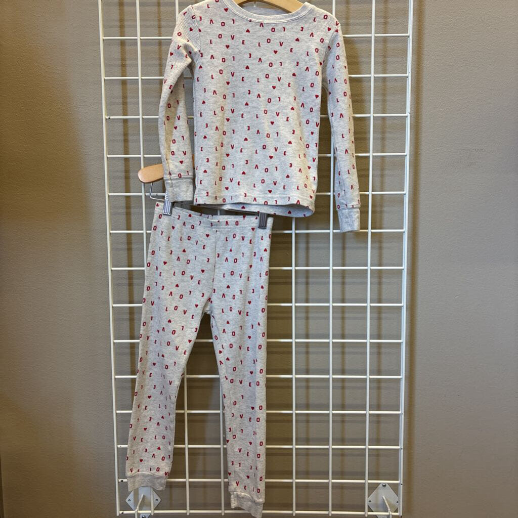 Carter's Love Thermal Pjs - 5T