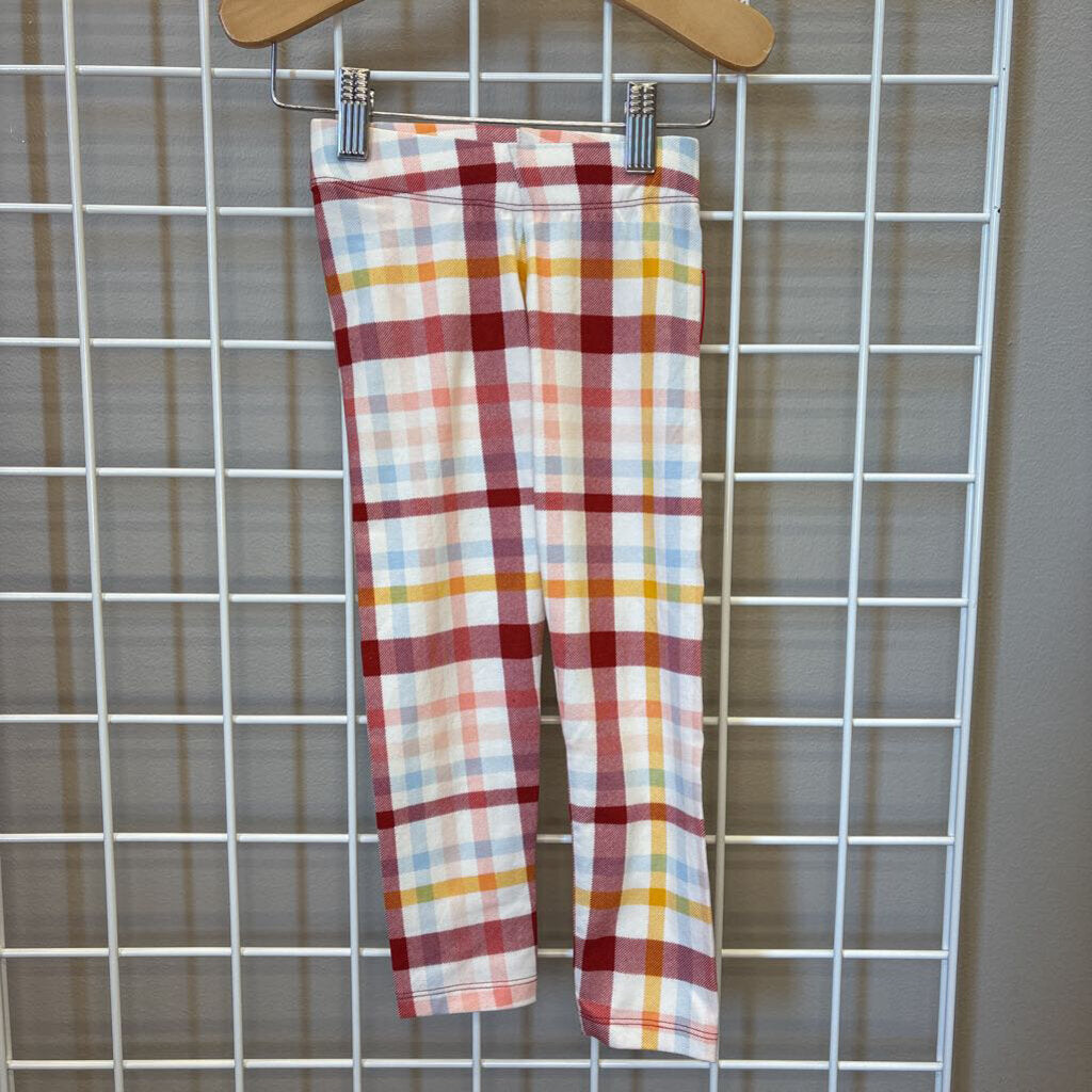 Dip Plaid Leggings - 4/5