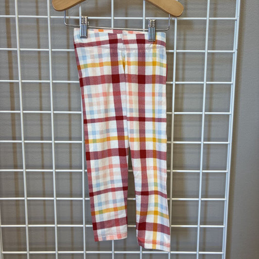 Dip Plaid Leggings - 4/5
