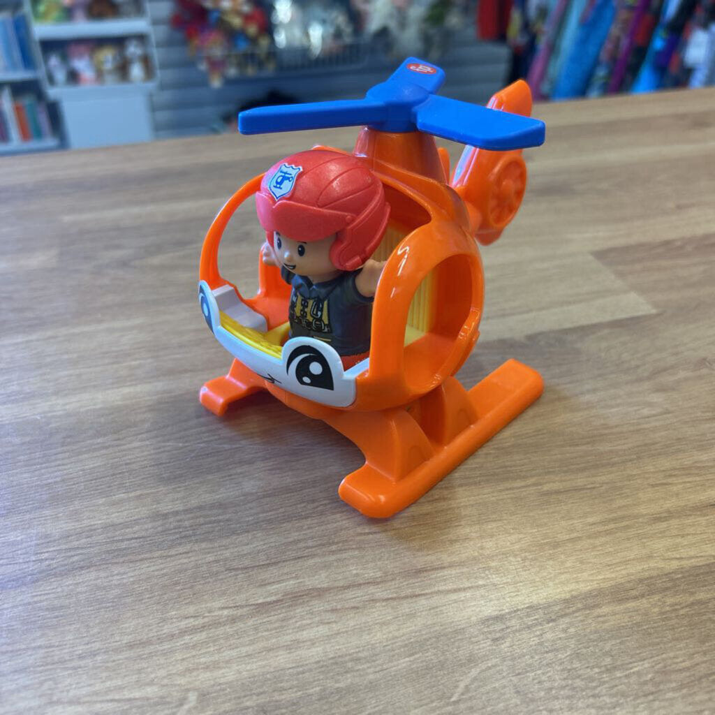 Fisher Price Little People Helicopter w/ Figure