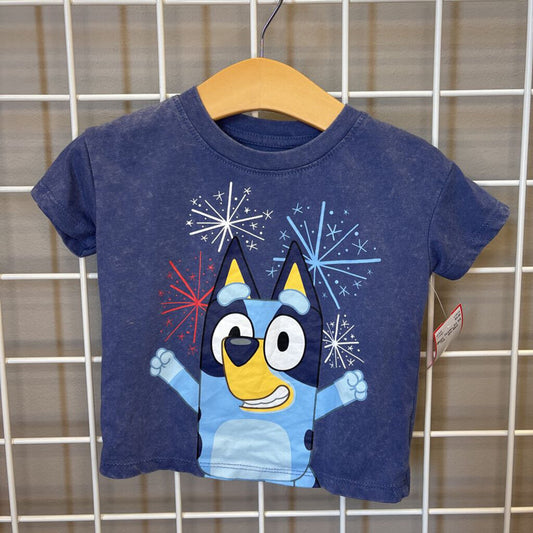 Bluey Fireworks SS Tee - 12m