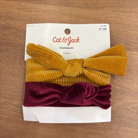 NEW Cat & Jack Headwraps 2 Pack 0/12m