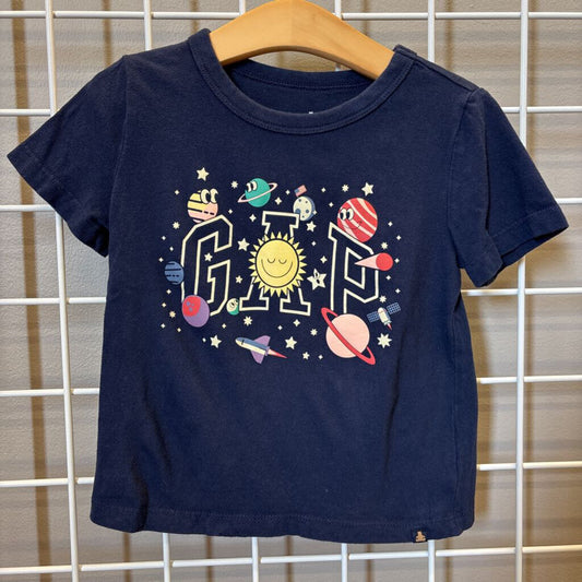 Baby Gap Space SS Tee - 3T