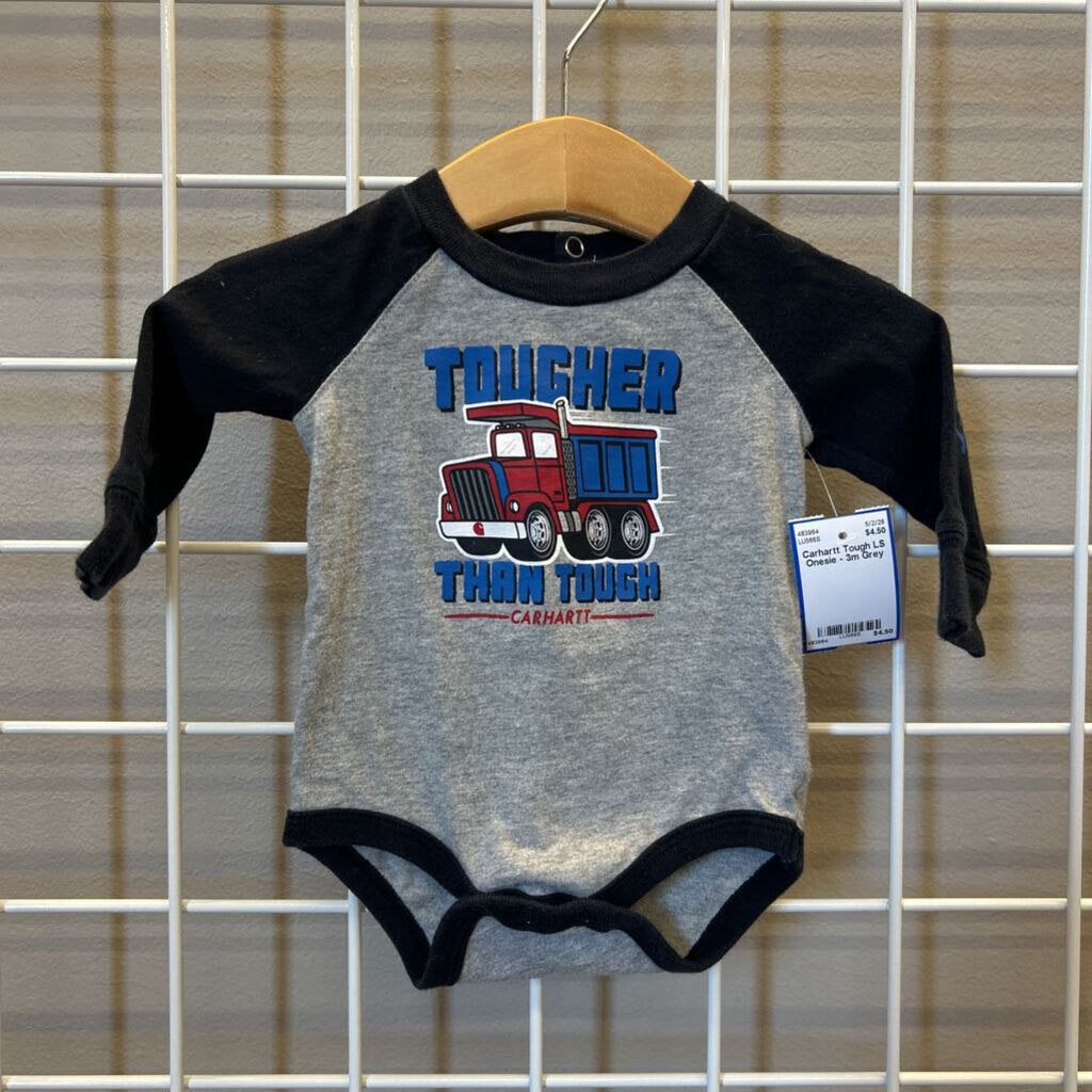 Carhartt Tough LS Onesie - 3m