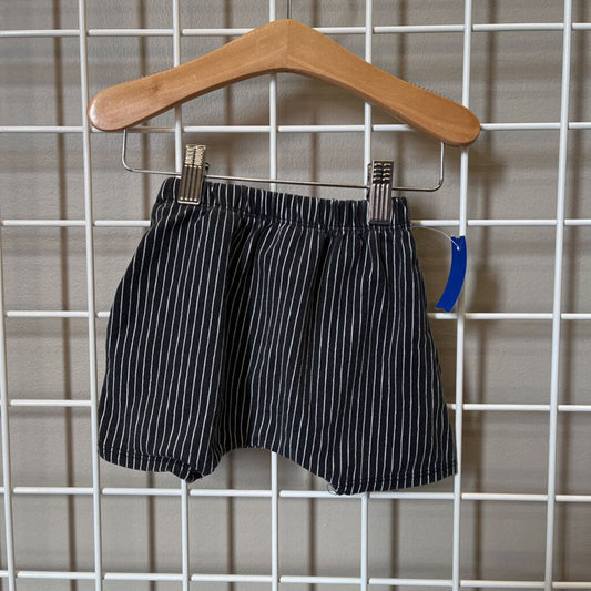 Wild Rich Kids Stripe Soft Shorts - 18/24m