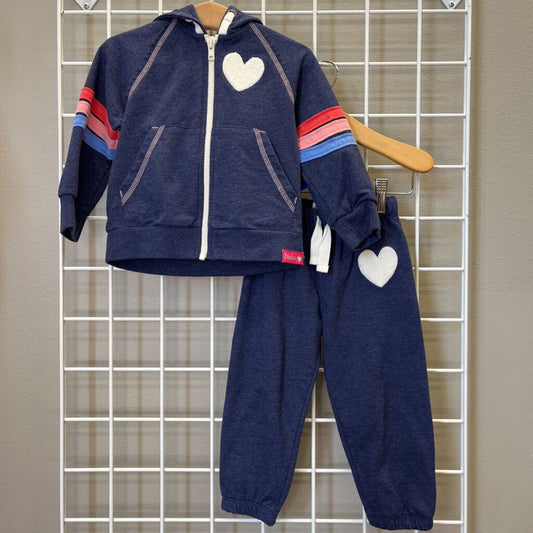 Hatley Sweatsuit Two Pc Set - 2T