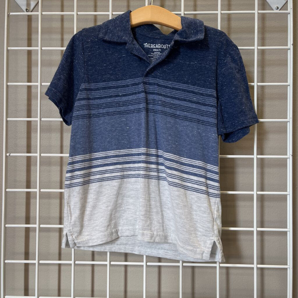 There Abouts Stripe SS Polo - 6/7