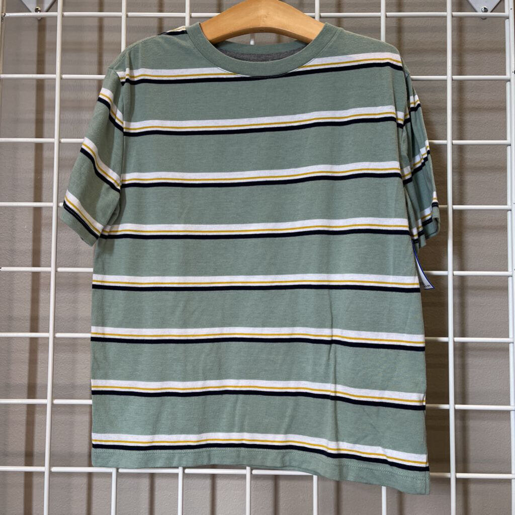 Old Navy Stripe SS Tee - 8