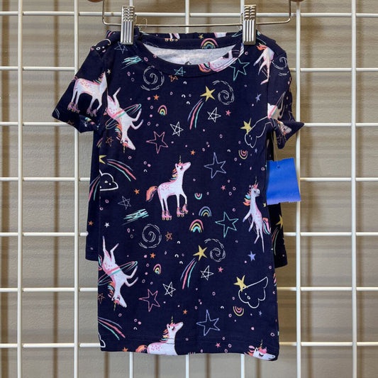 NWOT Fish Stix Unicorn Pjs - 4T