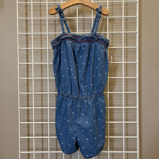 Cat & Jack Star Chambray Tank Romper - 10/12