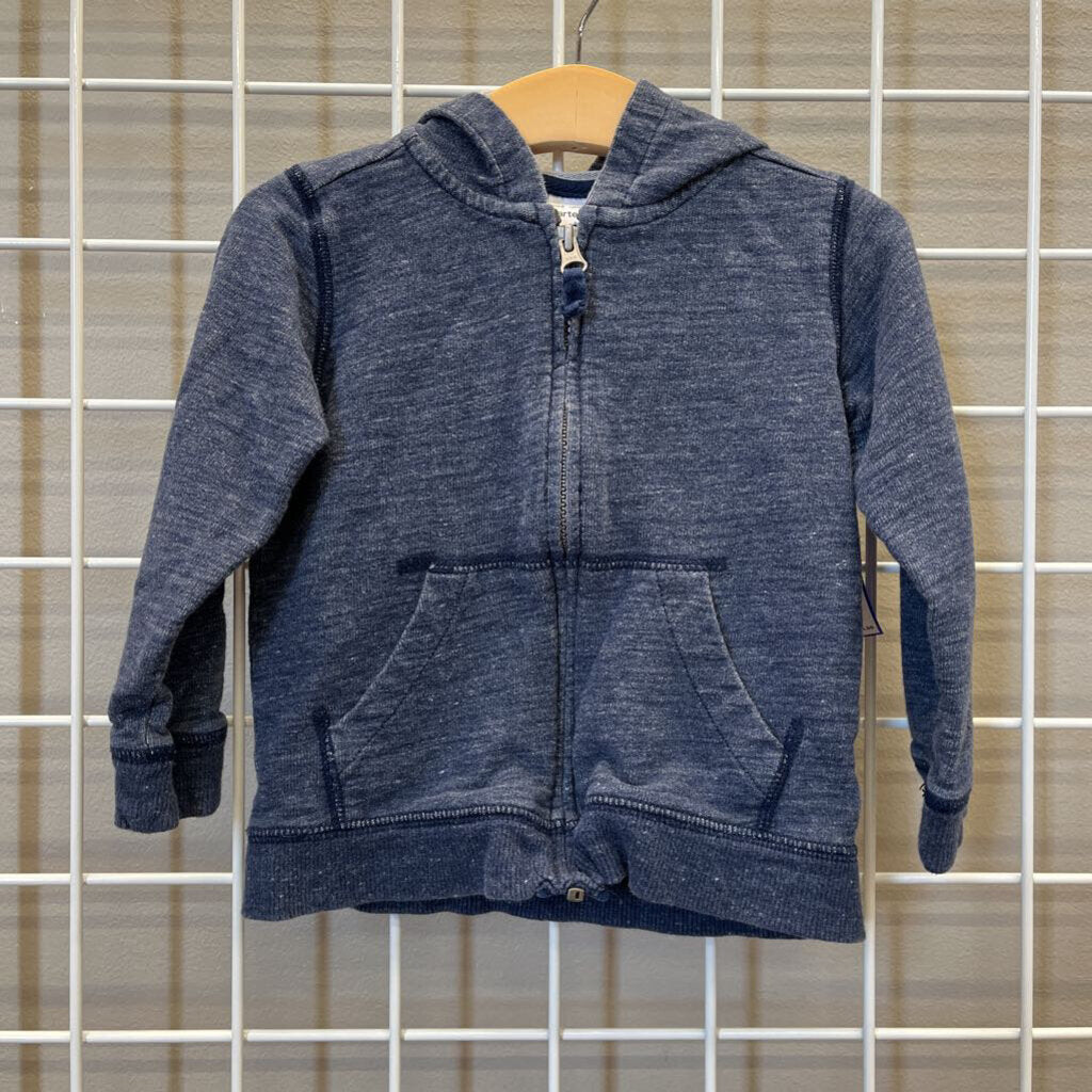 Carter's Zip Hoodie - 3T