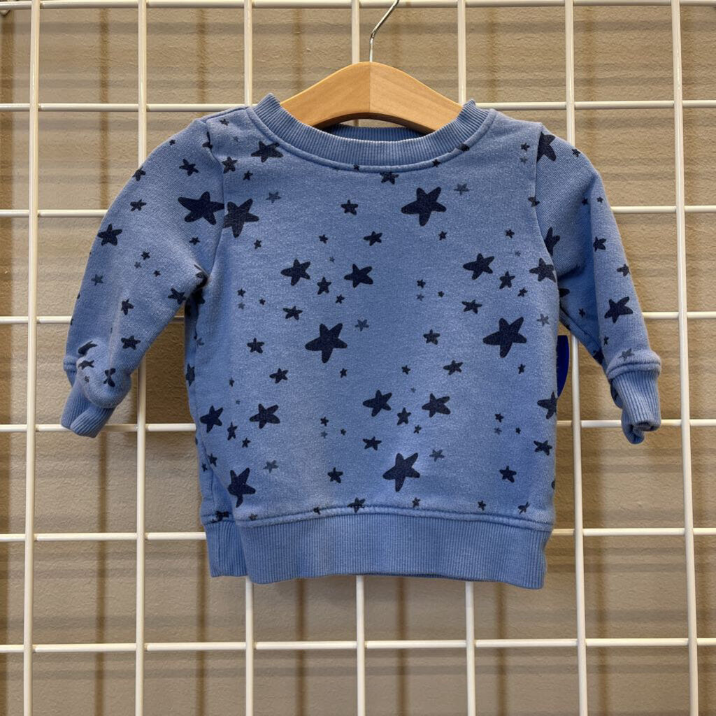 Hanna Andersson Star Crewneck - 12/18m