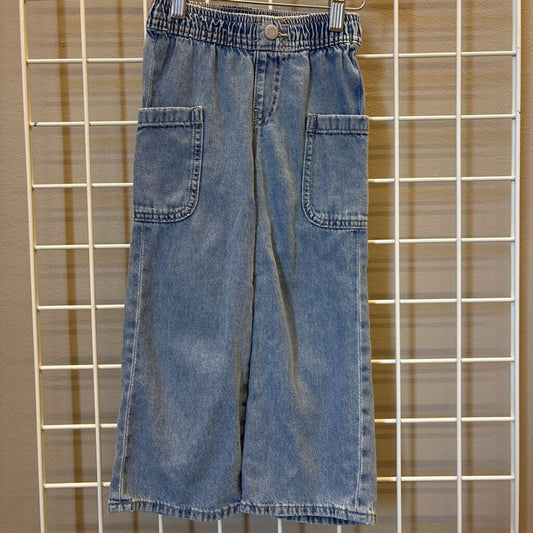 Old Navy Pull On Wide Leg Jeans - 5
