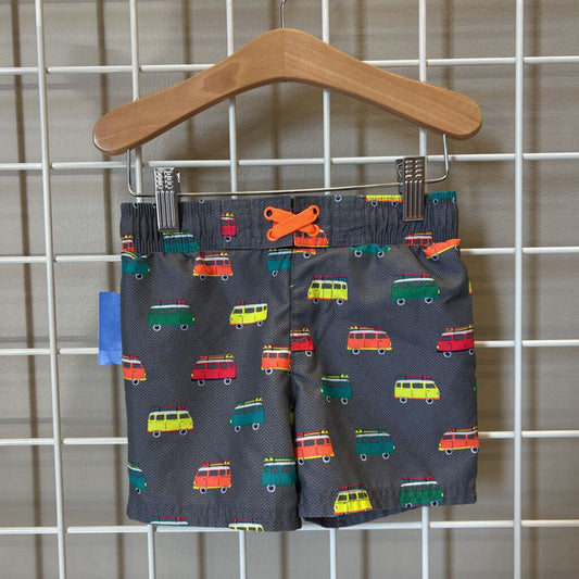 Cat Jack VW Bus Swim Shorts 2T