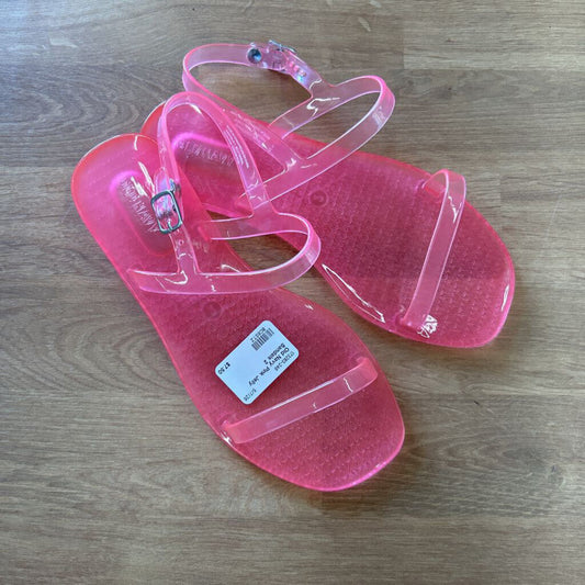 Old Navy Pink Jelly Sandals 2