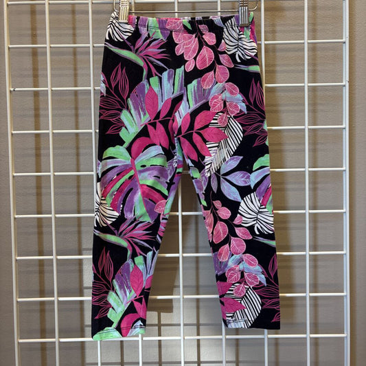 Children's Place Tropical Print Leggings - 7/8