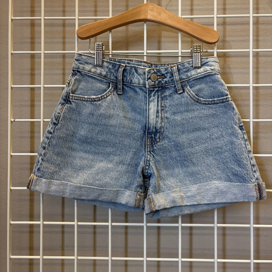 Art Class Cuffed Denim Shorts - 10/12