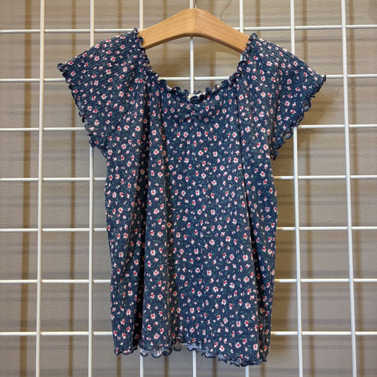 Old Navy Ribbed Floral SS Top - 14/16