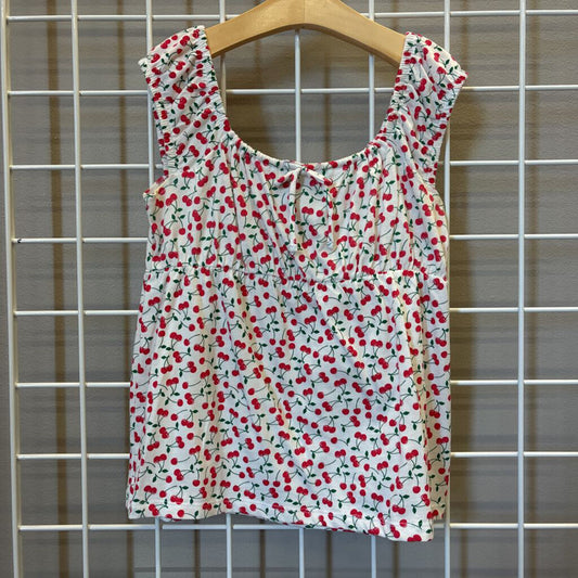 Old Navy Cherry Print Tank - 10/12